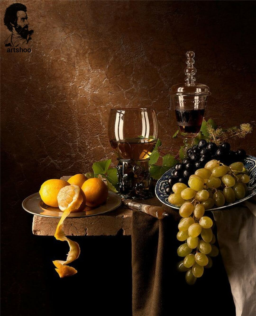 آموزش نقاشی رنگ روغن